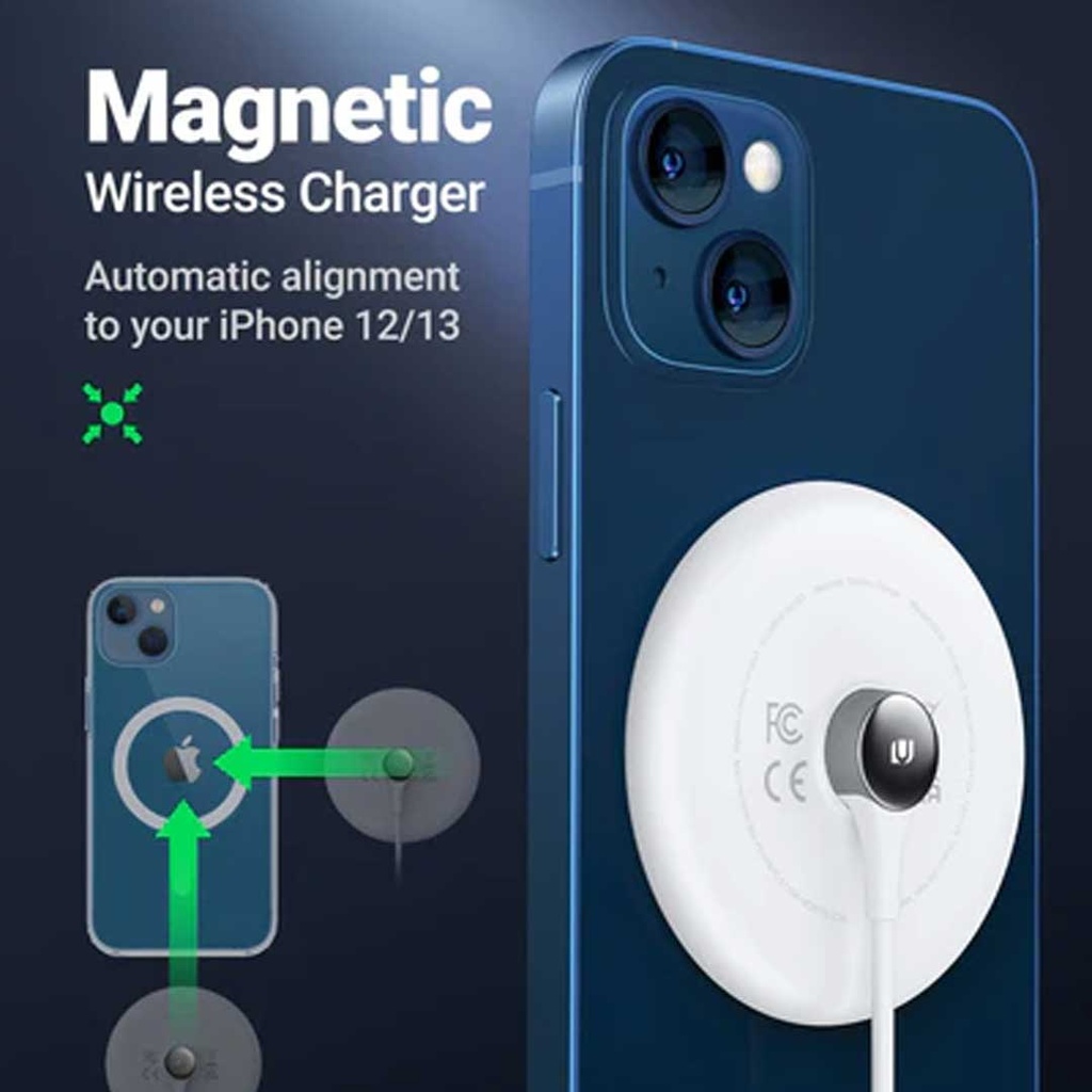Wireless Charger Magnet Qi2 15W (441-61) - A/S